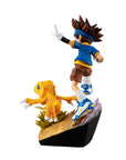 Digimon Adventure G.E.M. Series PVC Statue Taichi Yagami & Agumon 20th Anniversary 12 cm