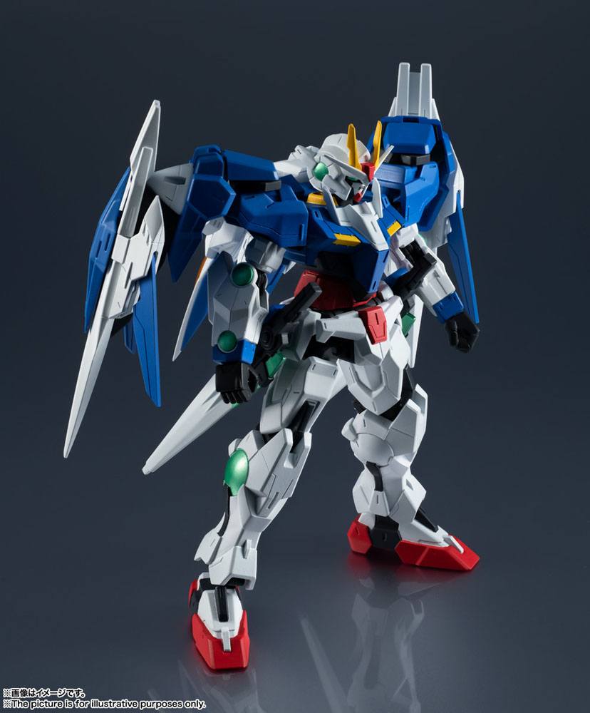 Mobile Suit Gundam Robot Spirits Action Figure GN-0000+GNR-010 00 Raiser 15 cm