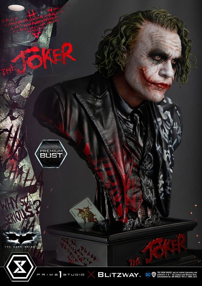 The Dark Knight Premium Bust The Joker 26 cm