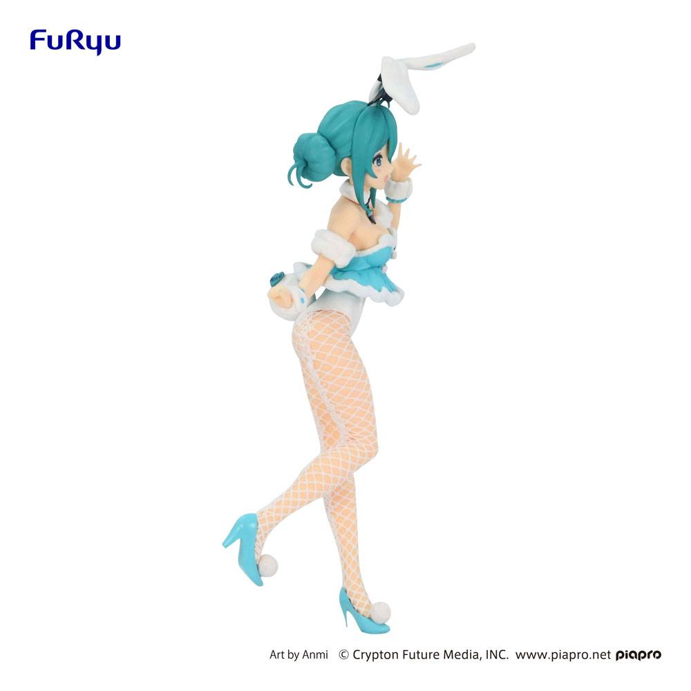 Hatsune Miku BiCute Bunnies PVC Statue Hatsune Miku White Rabbit Ver. 28 cm