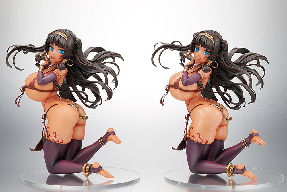 Original Character PVC Statue 1/5 Dai Kasshoku Jidai Shahana Naana Wet Glossy Skin Ver. 23 cm