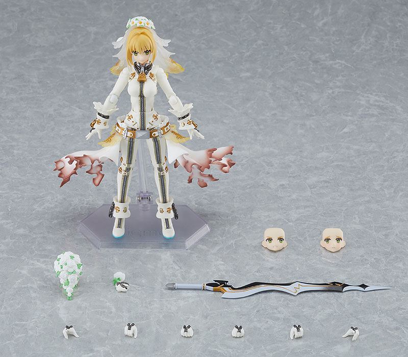 Fate/Grand Order Figma Action Figure Saber/Nero Claudius (Bride) 15 cm