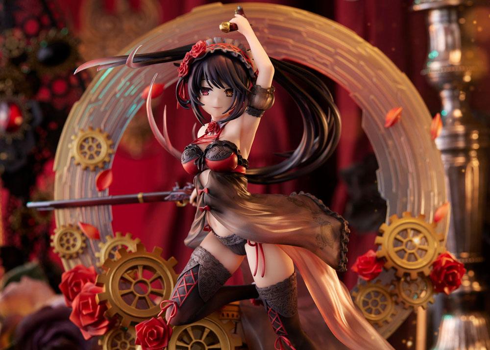 Date A Live IV PVC Statue 1/7 Kurumi Tokisaki Lingerie Swimwear Ver. 27 cm