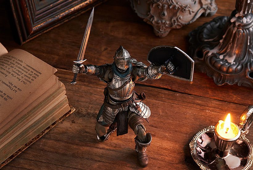 Demon&#39;s Souls Action Figure Figma Fluted Armor 16 cm