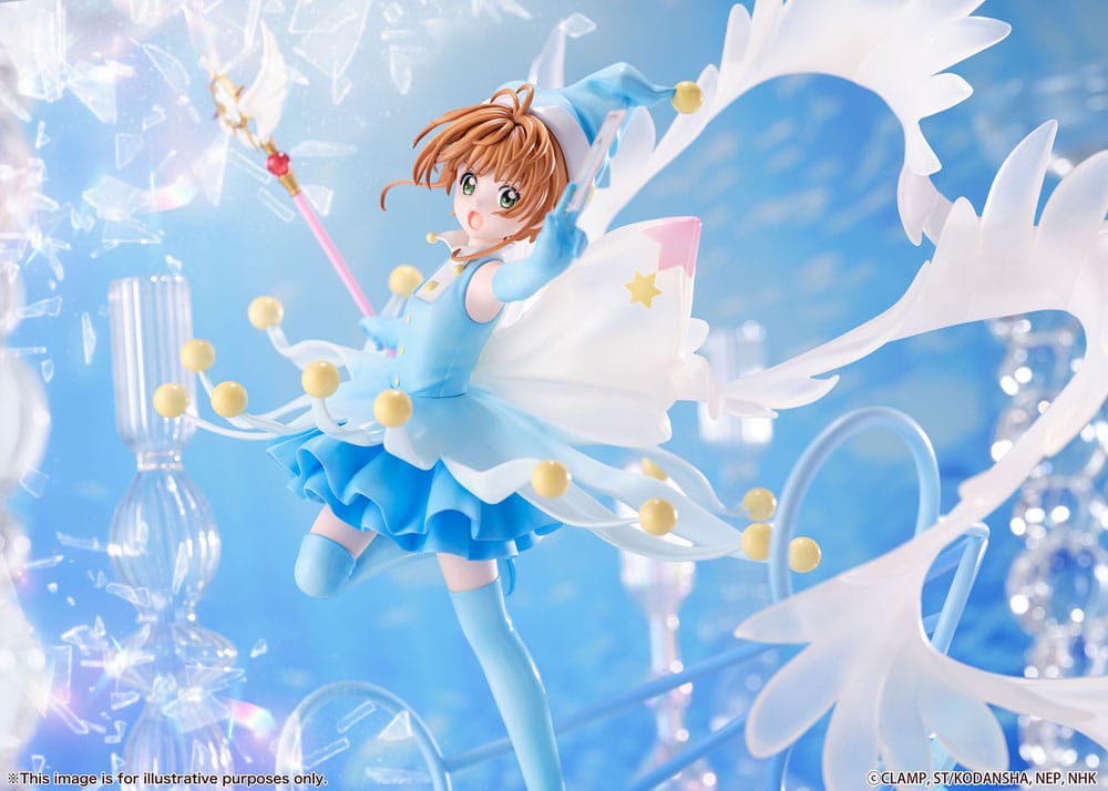 Cardcaptor Sakura PVC Statue 1/7 Sakura Kinomoto Battle Costume Water Ver. 36 cm