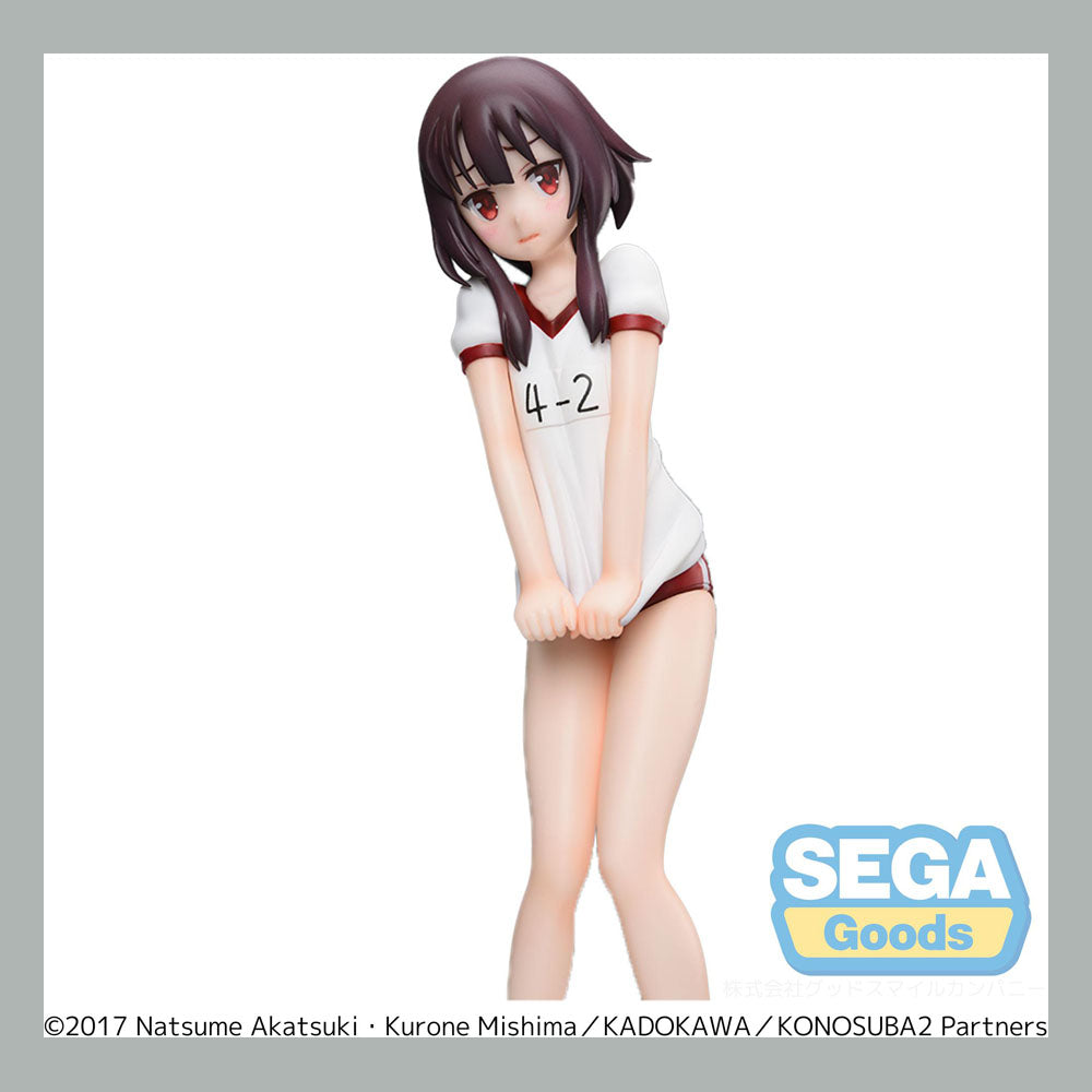 Konosuba God&#39;s blessing on this wonderful world! 2 SPM PVC Statue Megumin Gym Clothes Ver. 22 cm