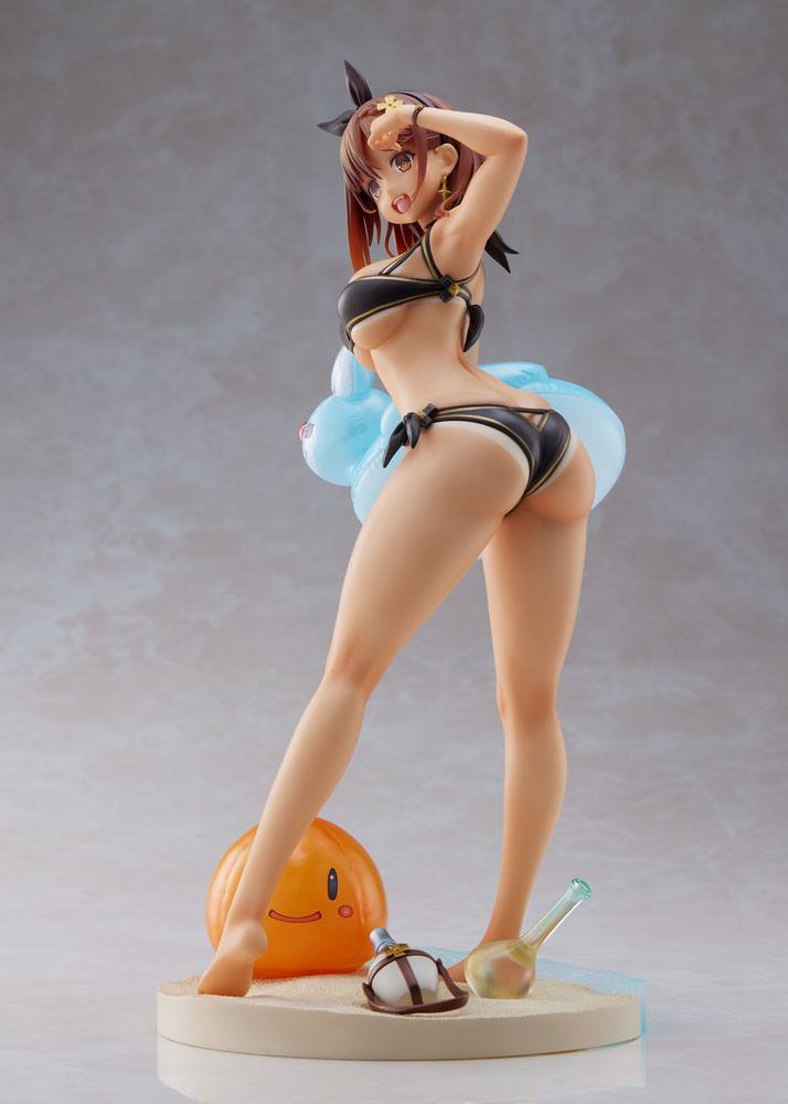 Atelier Ryza 2 Lost Legends &amp; The Secret Fairy PVC Statue 1/6 Ryza Black Swimwear Tanned Ver. 27 cm