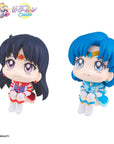 Sailor Moon Cosmos Look Up PVC Statues Eternal Sailor Mercury & Eternal Sailor Mars Set 11 cm