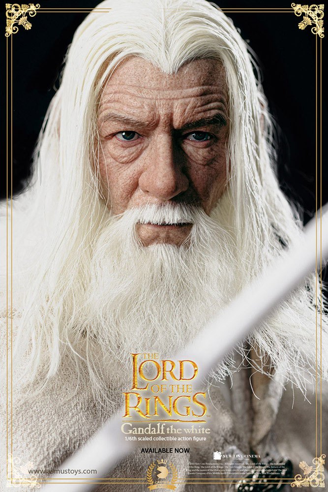 Lord of the Rings The Crown Series Action Figure 1/6 Gandalf the White 30 cm