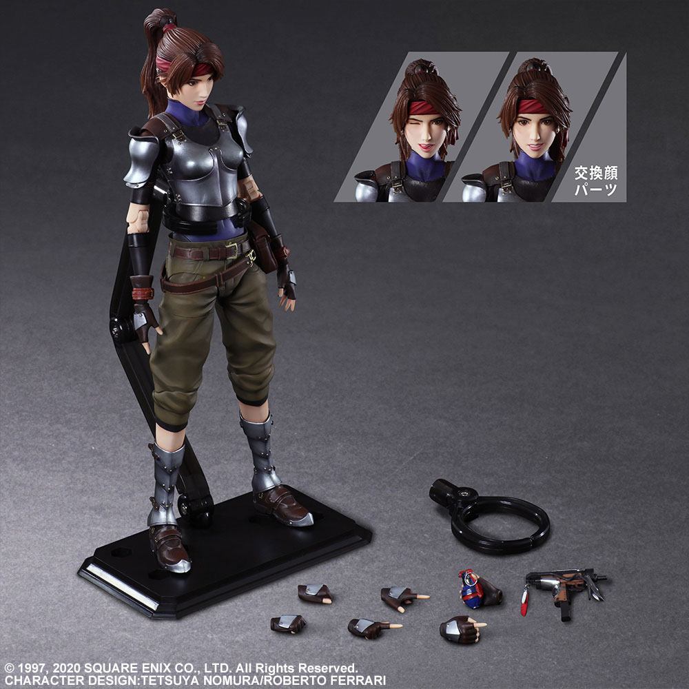 Final Fantasy VII Remake Play Arts Kai Action Figure Jessie 25 cm