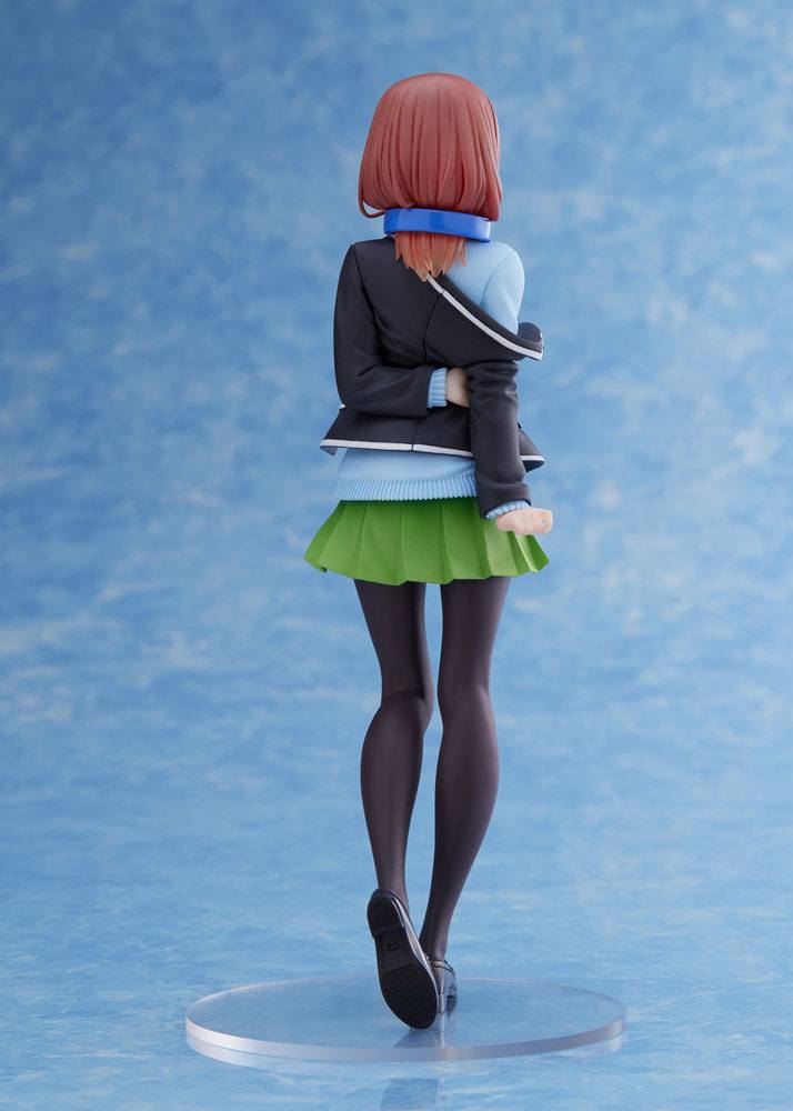 The Quintessential Quintuplets Coreful PVC Statue Nakano Miku Uniform Ver. Renewal 20 cm