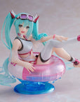 Hatsune Miku Wonderland PVC Statue Hatsune Miku Aqua Float Girls 18 cm