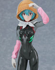 Rebuild of Evangelion Pop Up Parade PVC Statue Rei Ayanami Tentative Name Farming Ver. 17 cm