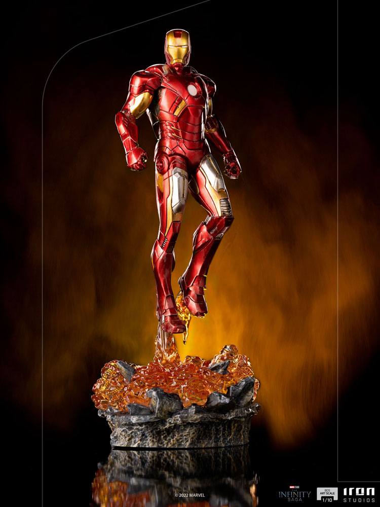 The Infinity Saga BDS Art Scale Statue 1/10 Iron Man Battle of NY 28 cm