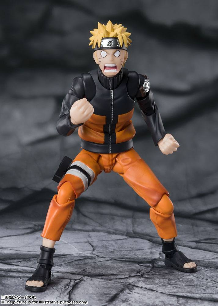 Naruto Shippuden S.H. Figuarts Action Figure Naruto Uzumaki -The Jinchuuriki entrusted with Hope- 14 cm