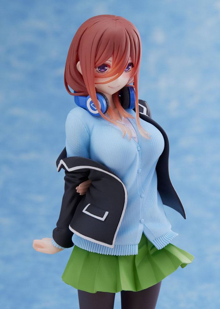 The Quintessential Quintuplets Coreful PVC Statue Nakano Miku Uniform Ver. Renewal 20 cm