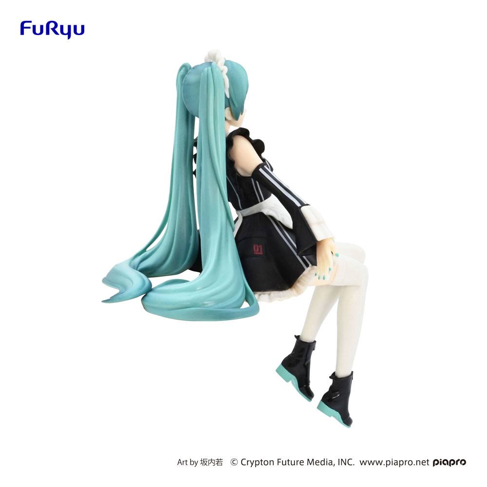 Hatsune Miku Noodle Stopper PVC Statue Hatsune Miku Sporty Maid Ver. 17 cm