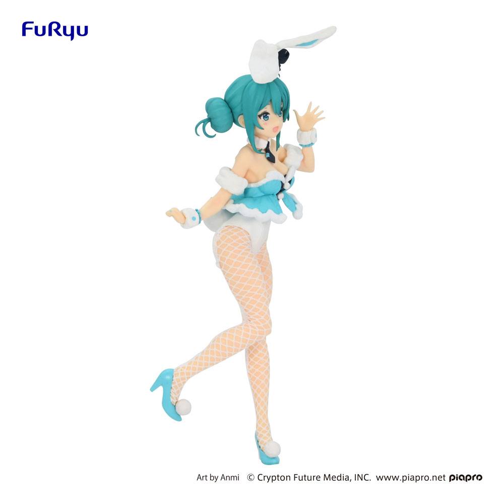 Hatsune Miku BiCute Bunnies PVC Statue Hatsune Miku White Rabbit Ver. 28 cm