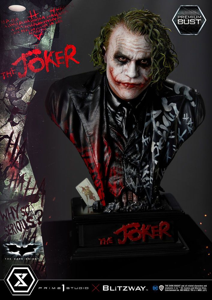 The Dark Knight Premium Bust The Joker 26 cm