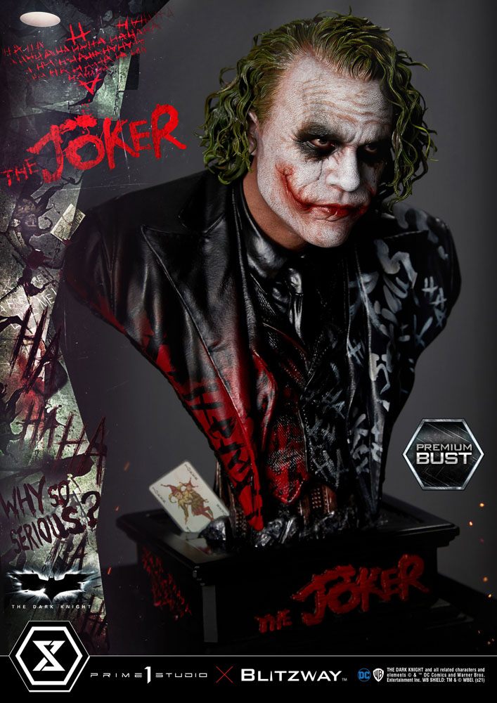 The Dark Knight Premium Bust The Joker 26 cm