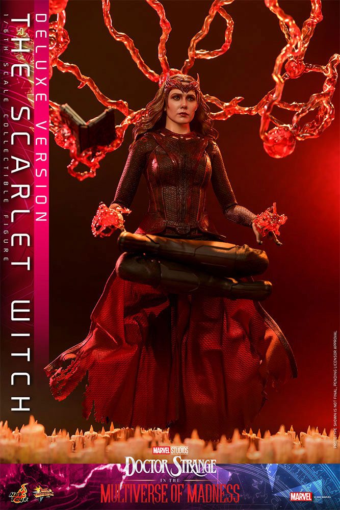 Doctor Strange in the Multiverse of Madness Movie Masterpiece Action Figure 1/6 The Scarlet Witch (Deluxe Version) 28 cm