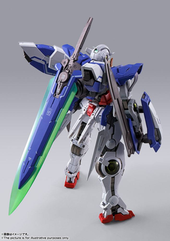 Mobile Suit Gundam 00 Revealed Chronicle Metal Build Diecast Action Figure Gundam Devise Exia 18 cm