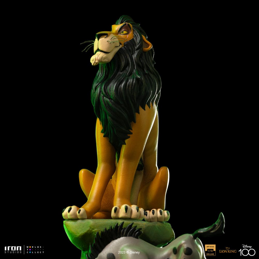 The Lion King Art Scale Deluxe Statue 1/10 Scar Deluxe 31 cm