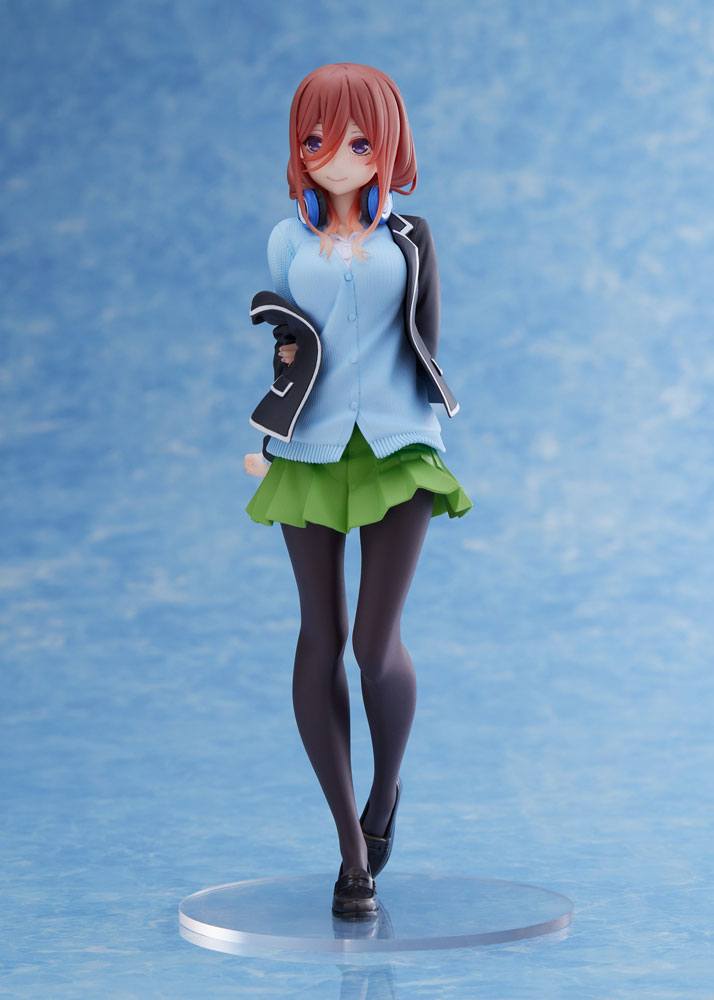 The Quintessential Quintuplets Coreful PVC Statue Nakano Miku Uniform Ver. Renewal 20 cm