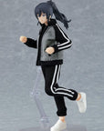 Original Character Figma Action Figure Female Body (Makoto) with Tracksuit + Tracksuit Skirt Outfit 13 cm