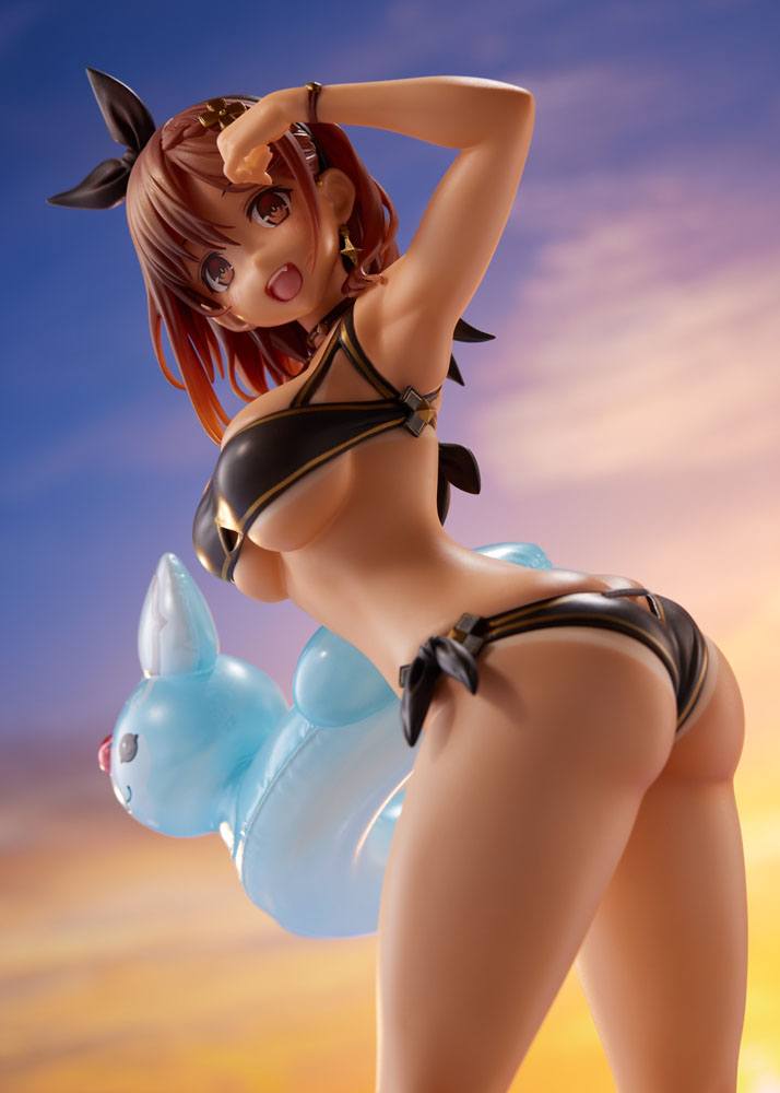 Atelier Ryza 2 Lost Legends &amp; The Secret Fairy PVC Statue 1/6 Ryza Black Swimwear Tanned Ver. 27 cm