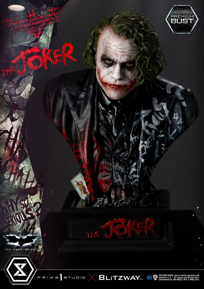 The Dark Knight Premium Bust The Joker 26 cm