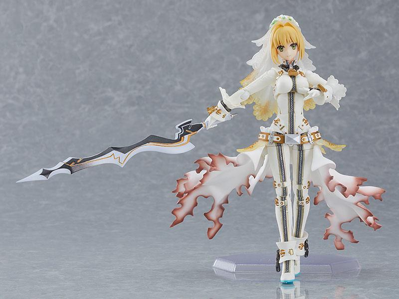 Fate/Grand Order Figma Action Figure Saber/Nero Claudius (Bride) 15 cm