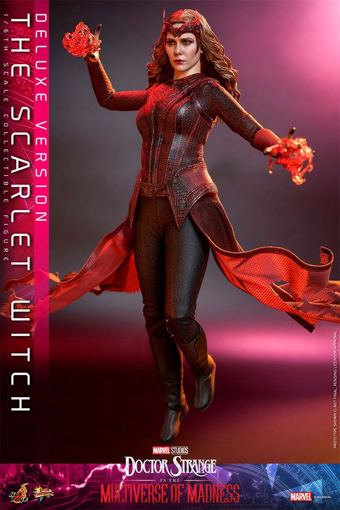 Doctor Strange in the Multiverse of Madness Movie Masterpiece Action Figure 1/6 The Scarlet Witch (Deluxe Version) 28 cm