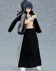 Original Character Figma Action Figure Female Body (Makoto) with Tracksuit + Tracksuit Skirt Outfit 13 cm