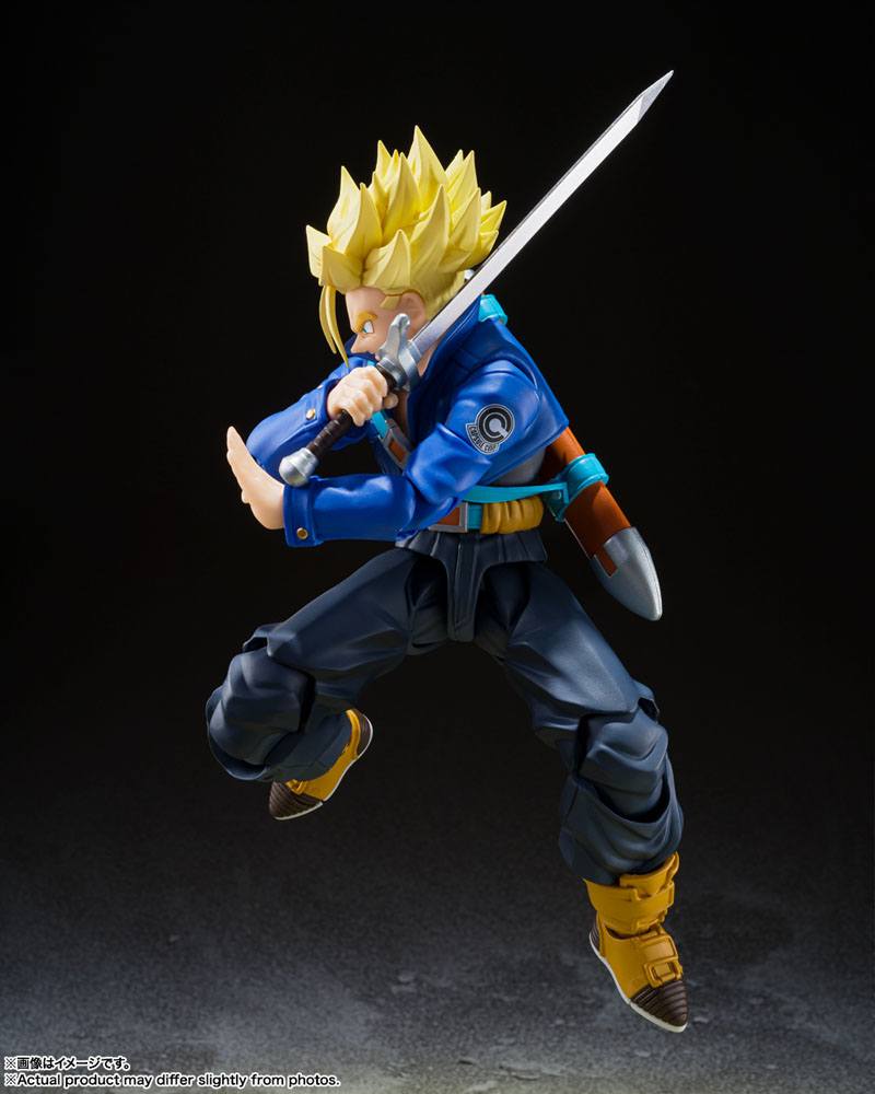 Dragon Ball Z S.H. Figuarts Action Figure Super Saiyan Trunks (The Boy From The Future) 14 cm