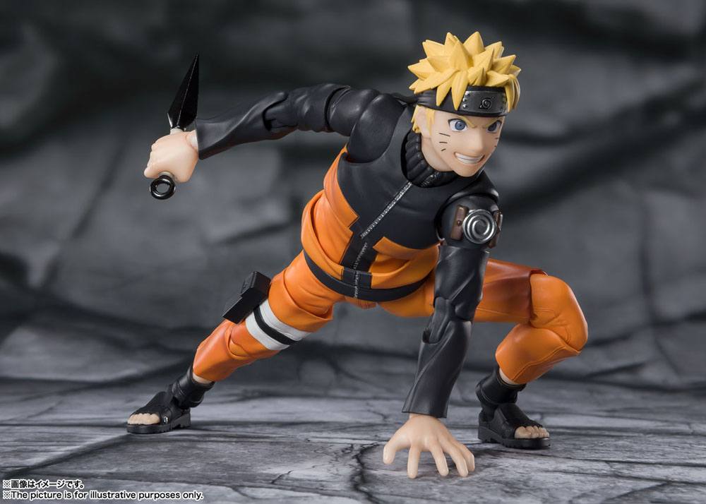 Naruto Shippuden S.H. Figuarts Action Figure Naruto Uzumaki -The Jinchuuriki entrusted with Hope- 14 cm