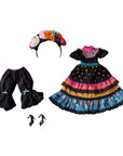 Harmonia Bloom Seasonal Doll Figures Outfit Set: Gabriela (Black)