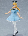 Original Character Figma Action Figure Female Body (Alice) with Dress and Apron Outfit 13 cm