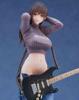 Original Character PVC 1/7 Guitar Girl Illustrated by Hitomio16 25 cm