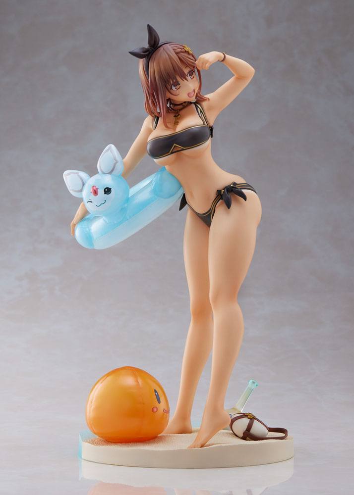 Atelier Ryza 2 Lost Legends &amp; The Secret Fairy PVC Statue 1/6 Ryza Black Swimwear Tanned Ver. 27 cm