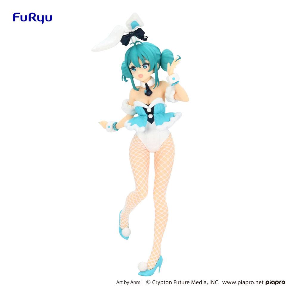 Hatsune Miku BiCute Bunnies PVC Statue Hatsune Miku White Rabbit Ver. 28 cm