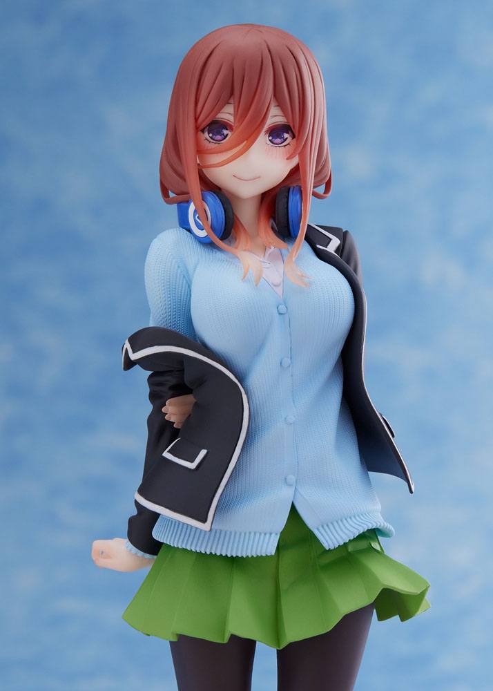 The Quintessential Quintuplets Coreful PVC Statue Nakano Miku Uniform Ver. Renewal 20 cm