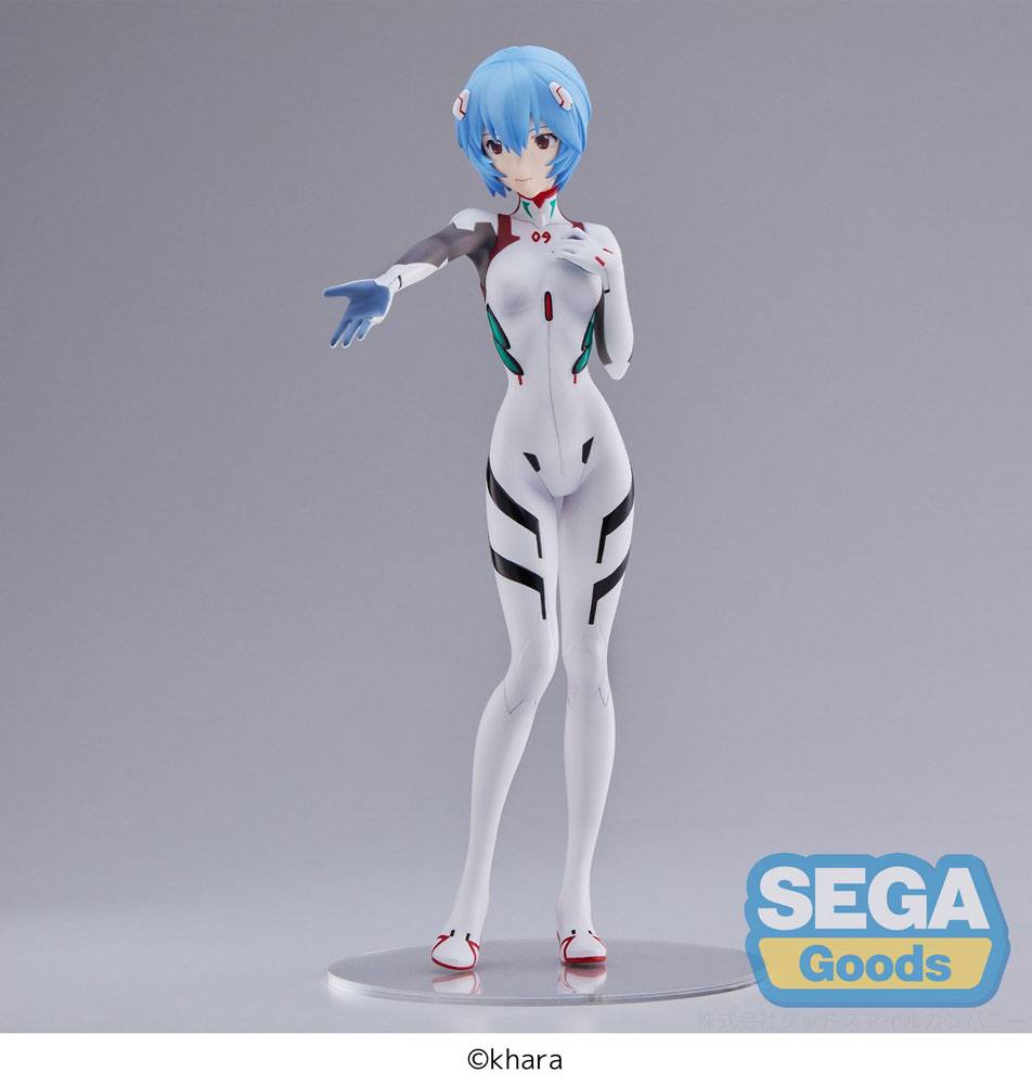 Evangelion: 3.0+1.0 Thrice Upon a Time SPM PVC Statue Rei Ayanami (Tentative Name) Momentary White 19 cm