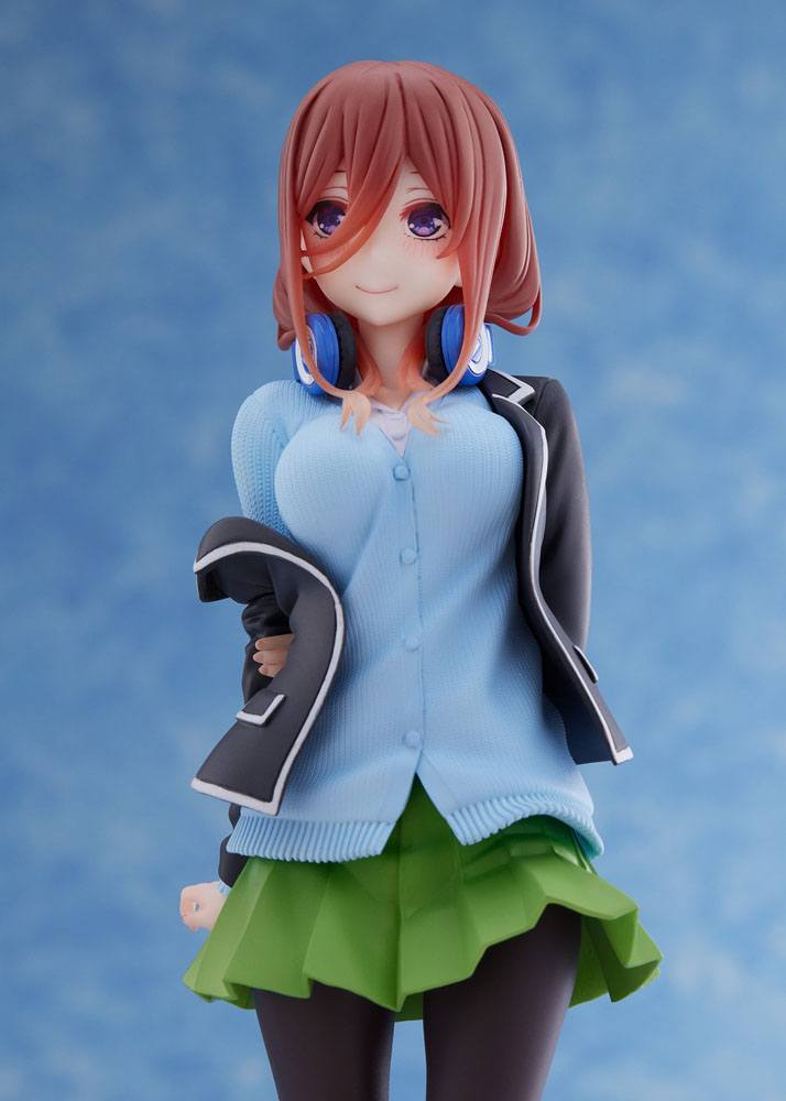 The Quintessential Quintuplets Coreful PVC Statue Nakano Miku Uniform Ver. Renewal 20 cm