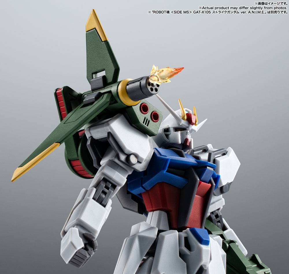 Mobile Suit Gundam Seed Robot Spirits Accessory Set (SIDE MS) AQM/E-X03 Launcher Striker &amp; Effects Parts Set Ver. A.N.I.M.E.