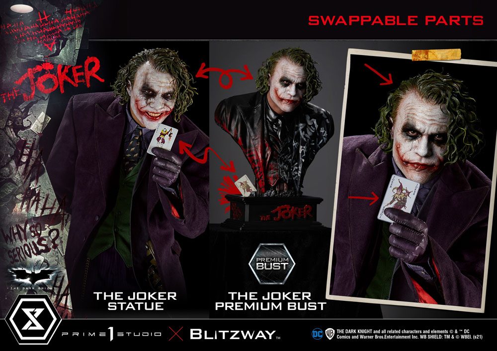 The Dark Knight Premium Bust The Joker 26 cm