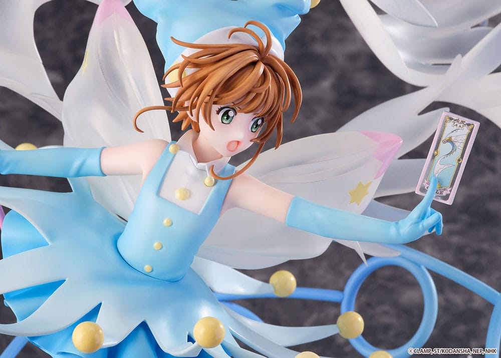 Cardcaptor Sakura PVC Statue 1/7 Sakura Kinomoto Battle Costume Water Ver. 36 cm