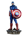 The Infinity Saga BDS Art Scale Statue 1/10 Captain America Battle of NY 23 cm