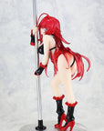 High School DxD Statue 1/7 Rias Gremory Pole Dance Ver. Black Color 20 cm