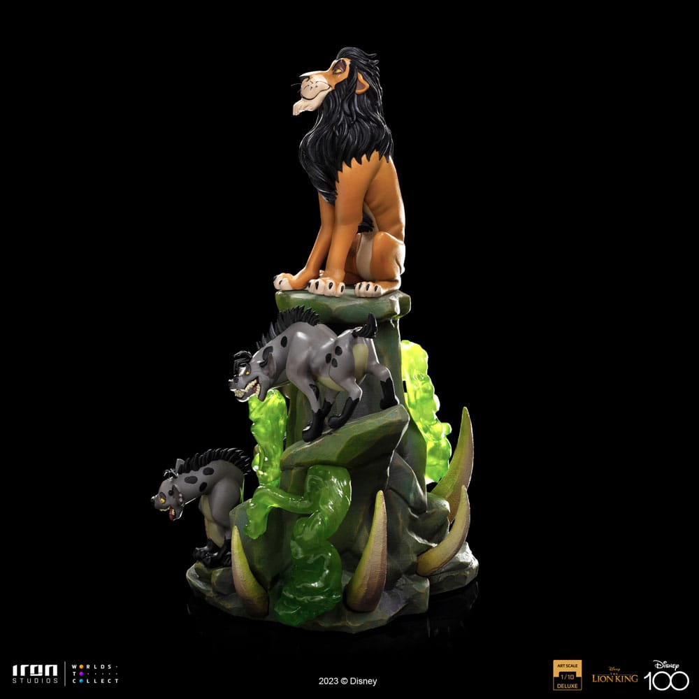 The Lion King Art Scale Deluxe Statue 1/10 Scar Deluxe 31 cm